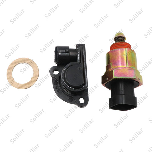 Fit 1991-1995 Chevrolet C1500 New Idle Control Valve & Throttle Position Sensor
