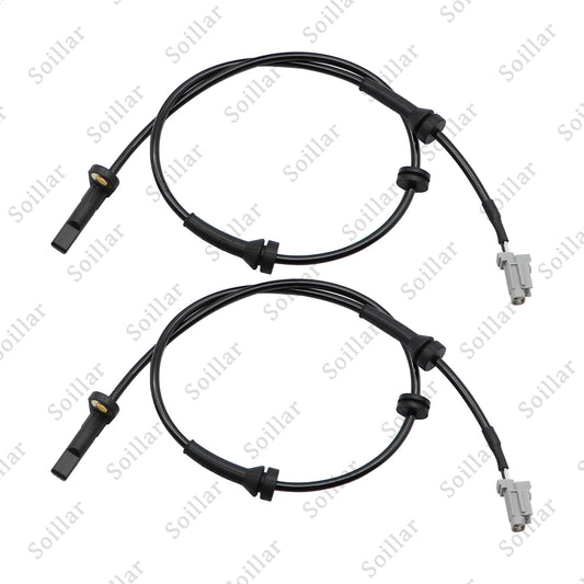 2 Front ABS Wheel Speed Sensor Assembly For Nissan Rogue 2008-2013 SL ALS1658