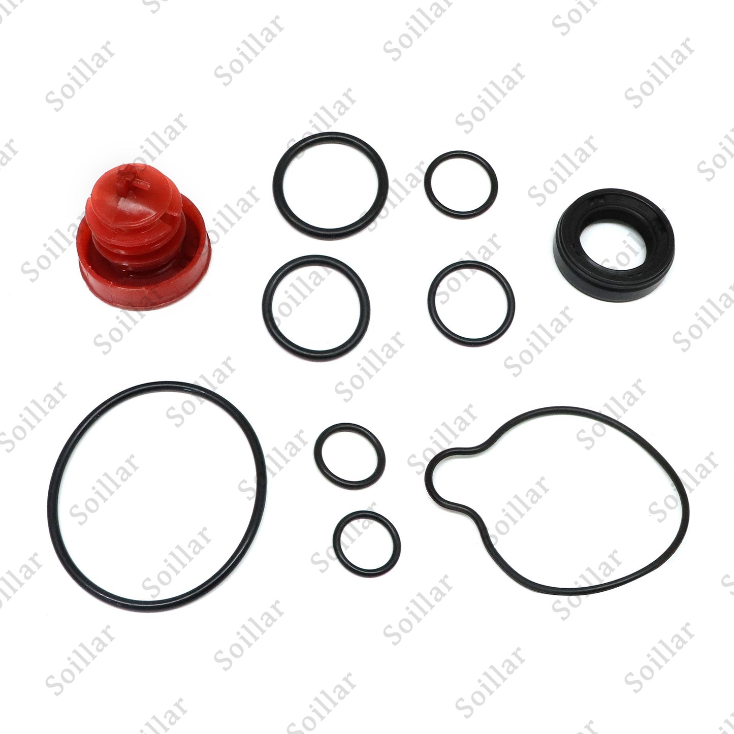 10PCS Power Steering /Pump Seal Kit/ For Honda /For Accord Integra 91347-P2A-003