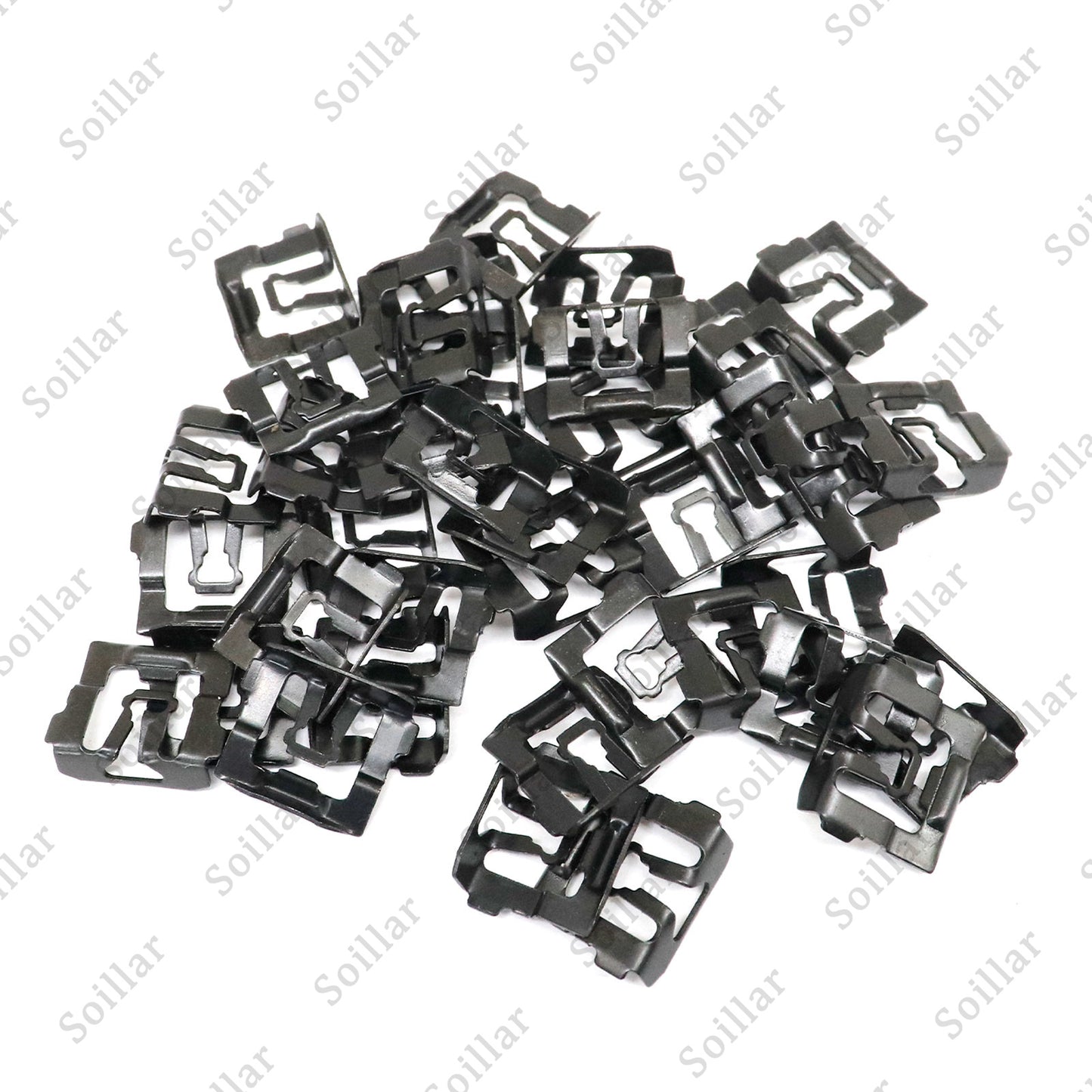 Set of 40 For Ford 1964-1993 Body Front Windshield Reveal Trim Molding Clips