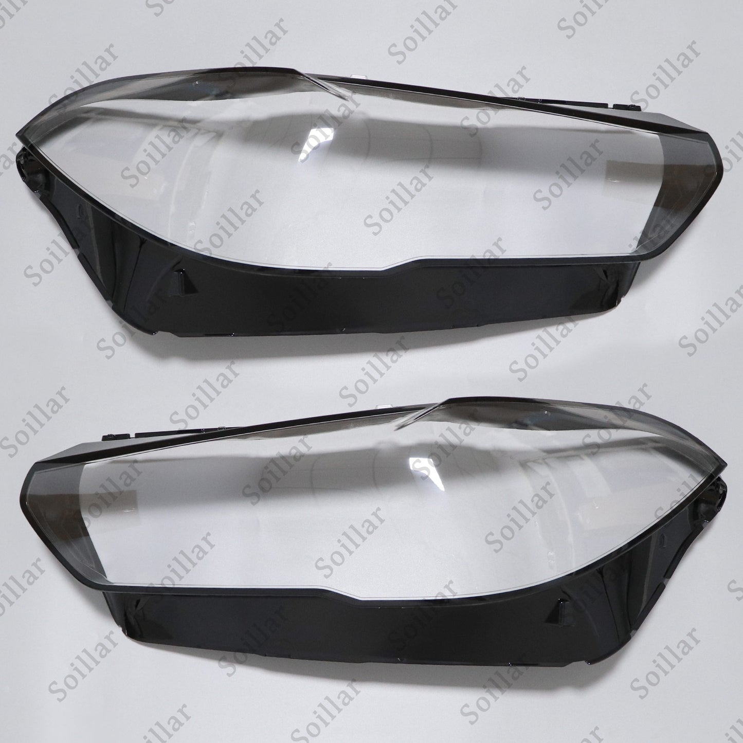 Pair Headlight Lens Headlamp Cover For BMW X5 X6 G05 G06 2018-2021 Left & Right