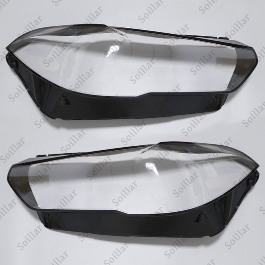 Pair Headlight Lens Headlamp Cover For BMW X5 X6 G05 G06 2018-2021 Left & Right