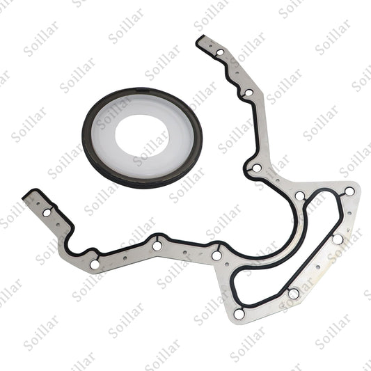 Rear Main Seal Block Cover Gasket Kit For BS40640 JV1657 LS 4.8 5.3 6.0L LS2 LS3