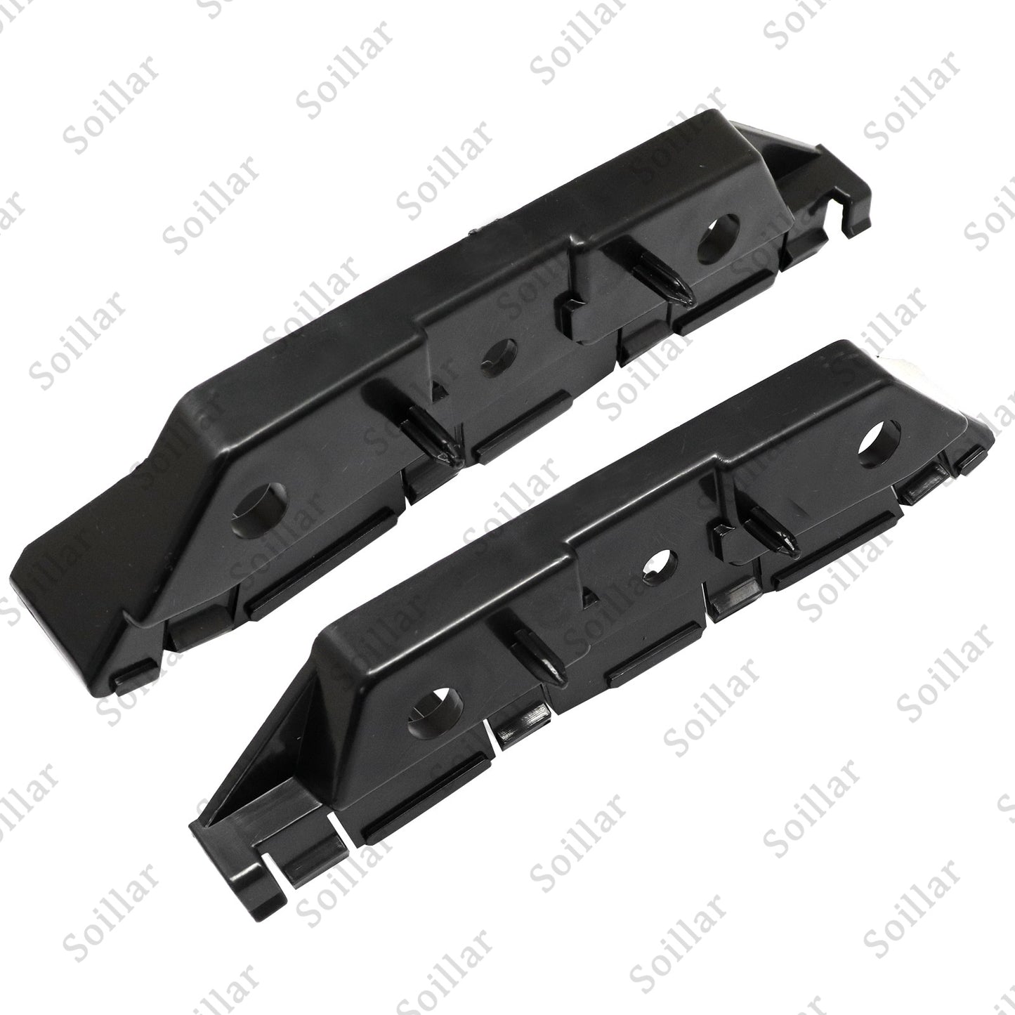 For Ford Bumper 2013-2016 Fusion Bracket Retainer 2PC Front Plastic Hold Mount