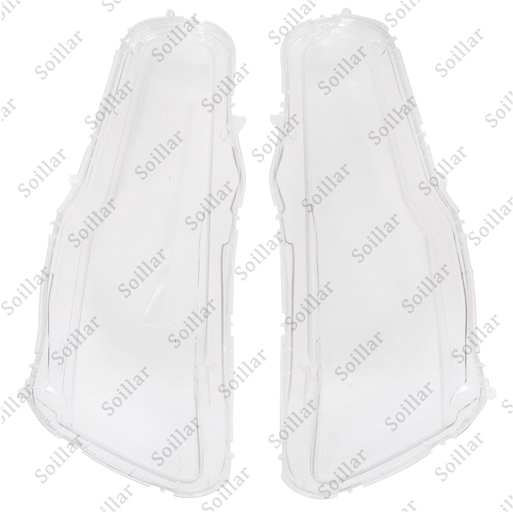 Pair Headlight Lens Cover For Mitsubishi Lancer EX 2008 2009 2010 2011 2012-2016