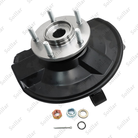 Front Driver Steering Knuckle & Hub Bearing Assy For Mitsubishi Outlander 07-18