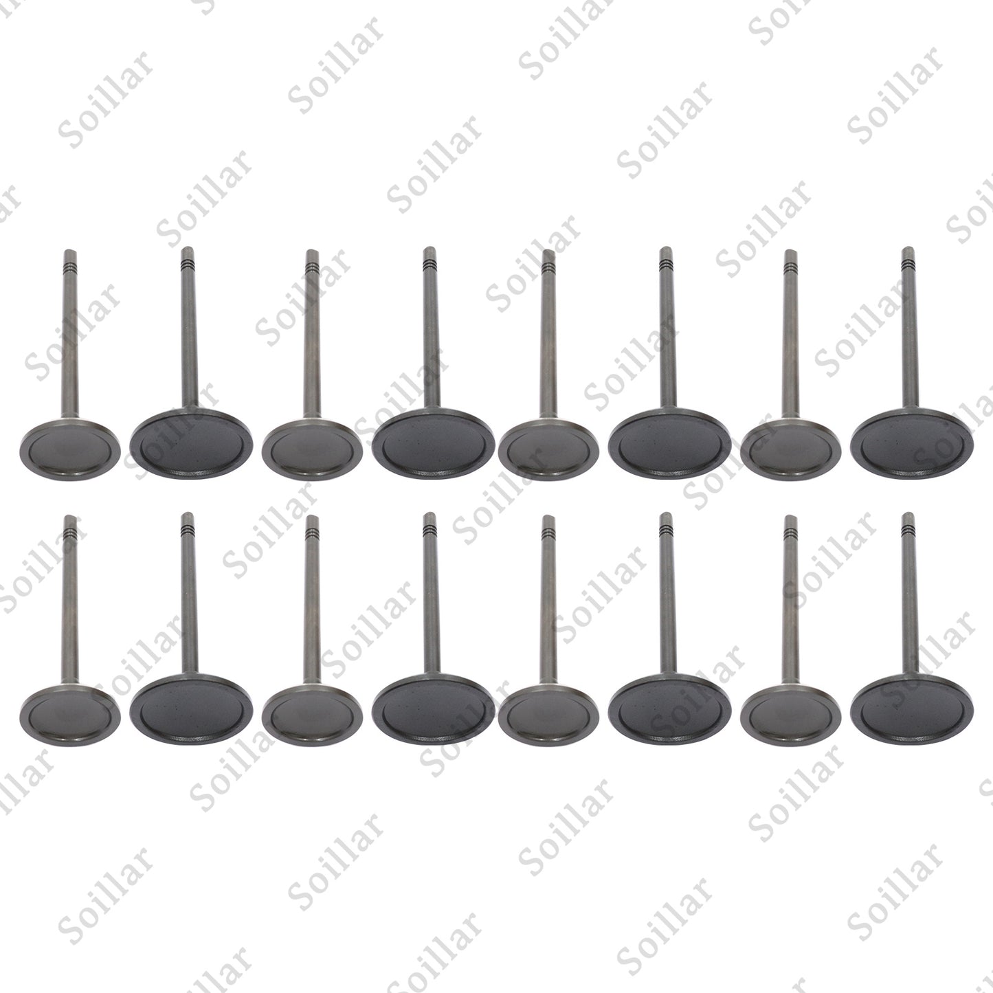 8pcs Intake+8pcs Exhaust Valves Fit 00-14 Ford Mercury Lincoln 4.6 5.4L 16V