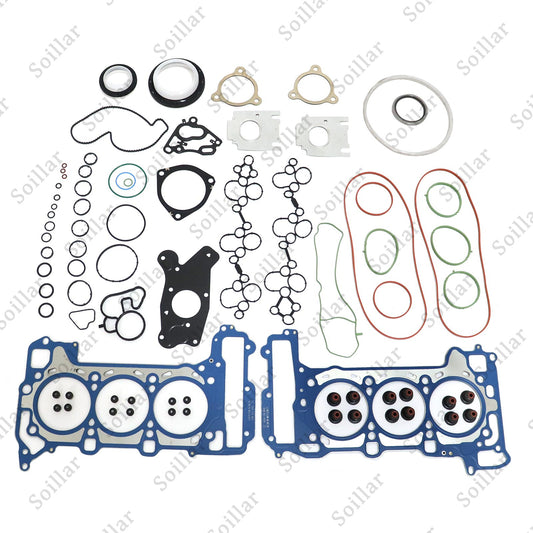 For Audi S4 S5 B9 A6 Q7 Porsche EA839 2.9 3.0 Overhaul Rebuild Gaskets Seals Kit