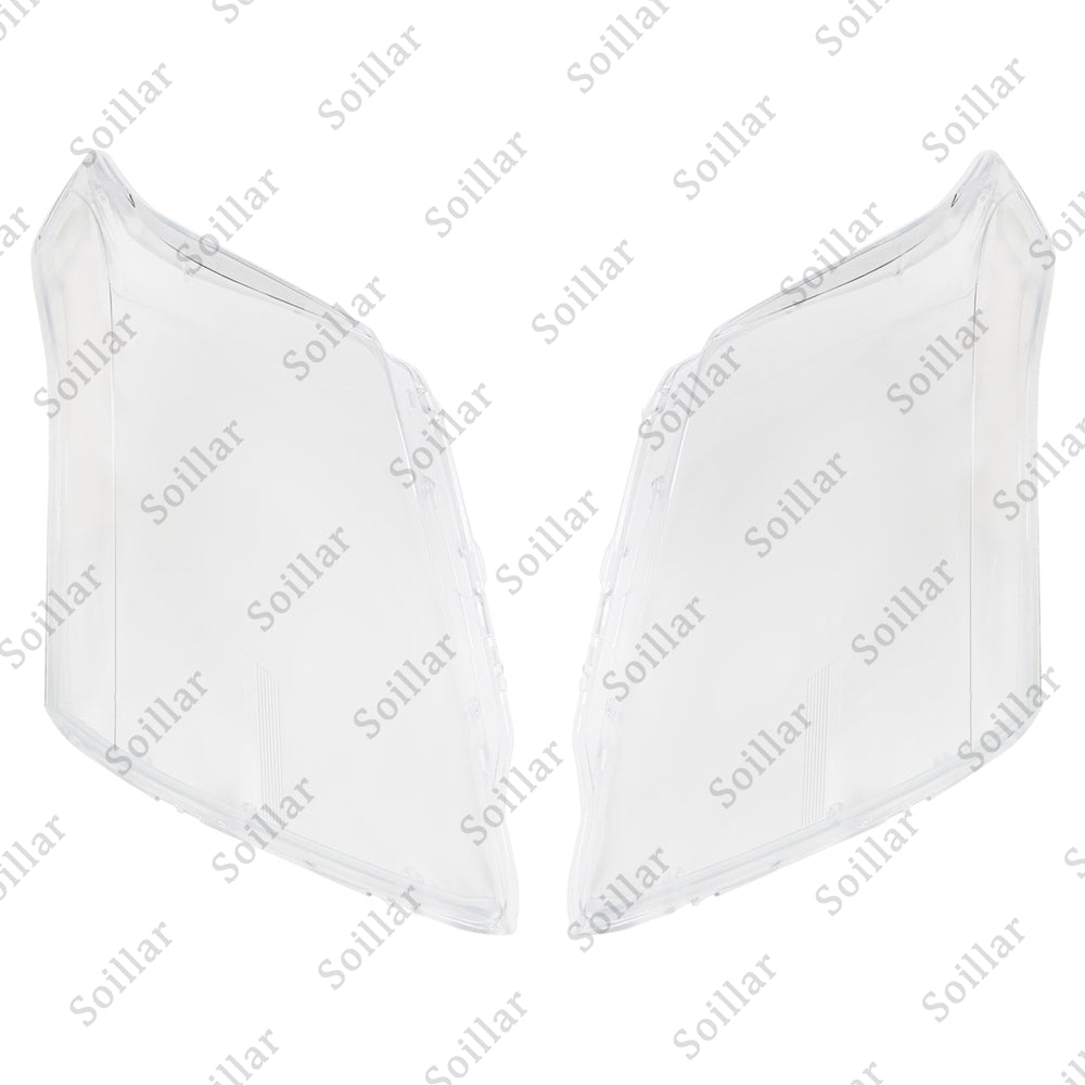For Cadillac SRX 2010-2015 Left+Right Side Headlight Headlamp Clear Lens Cover