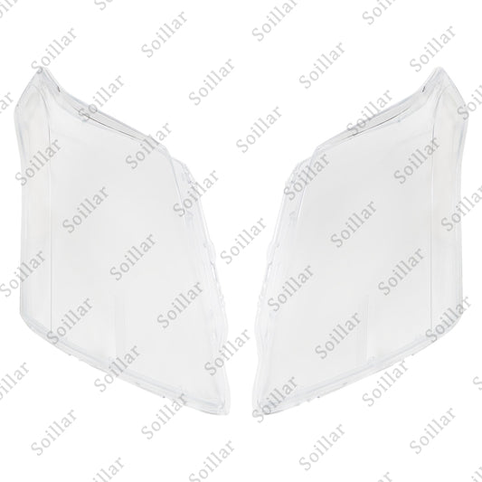 For Cadillac SRX 2010-2015 Left+Right Side Headlight Headlamp Clear Lens Cover