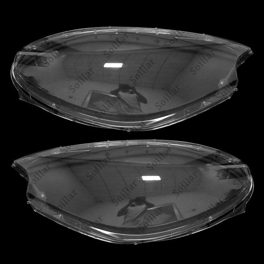 For 2014-2018 Porsche Macan Headlight Shell Lamp Shade Lens Cover Left & Right