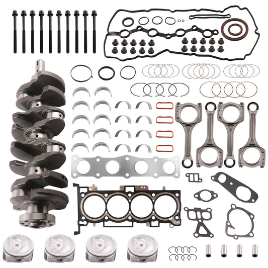 Fit Hyundai Kia 2.4 G4KJ Engine Rebuild Kit Crankshaft & Con rods & Bearing Set