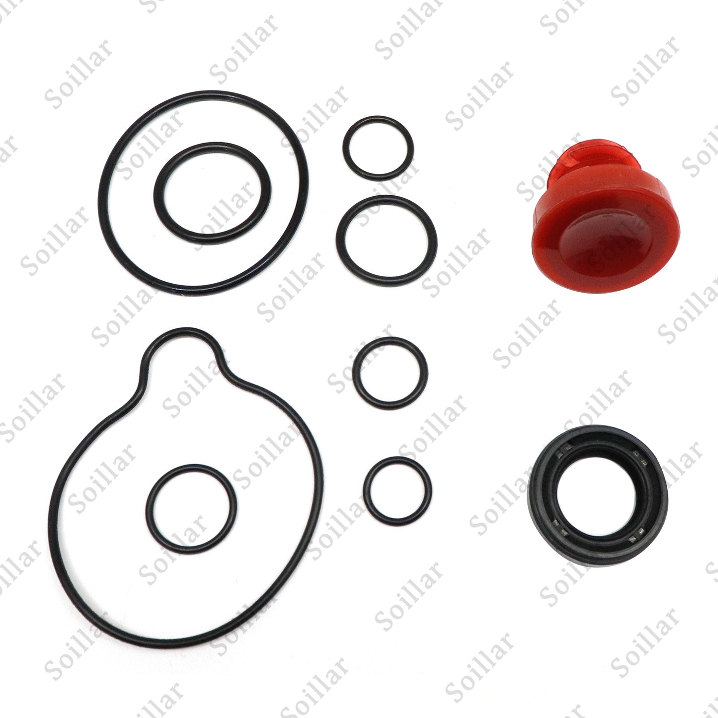 10PCS Power Steering /Pump Seal Kit/ For Honda /For Accord Integra 91347-P2A-003