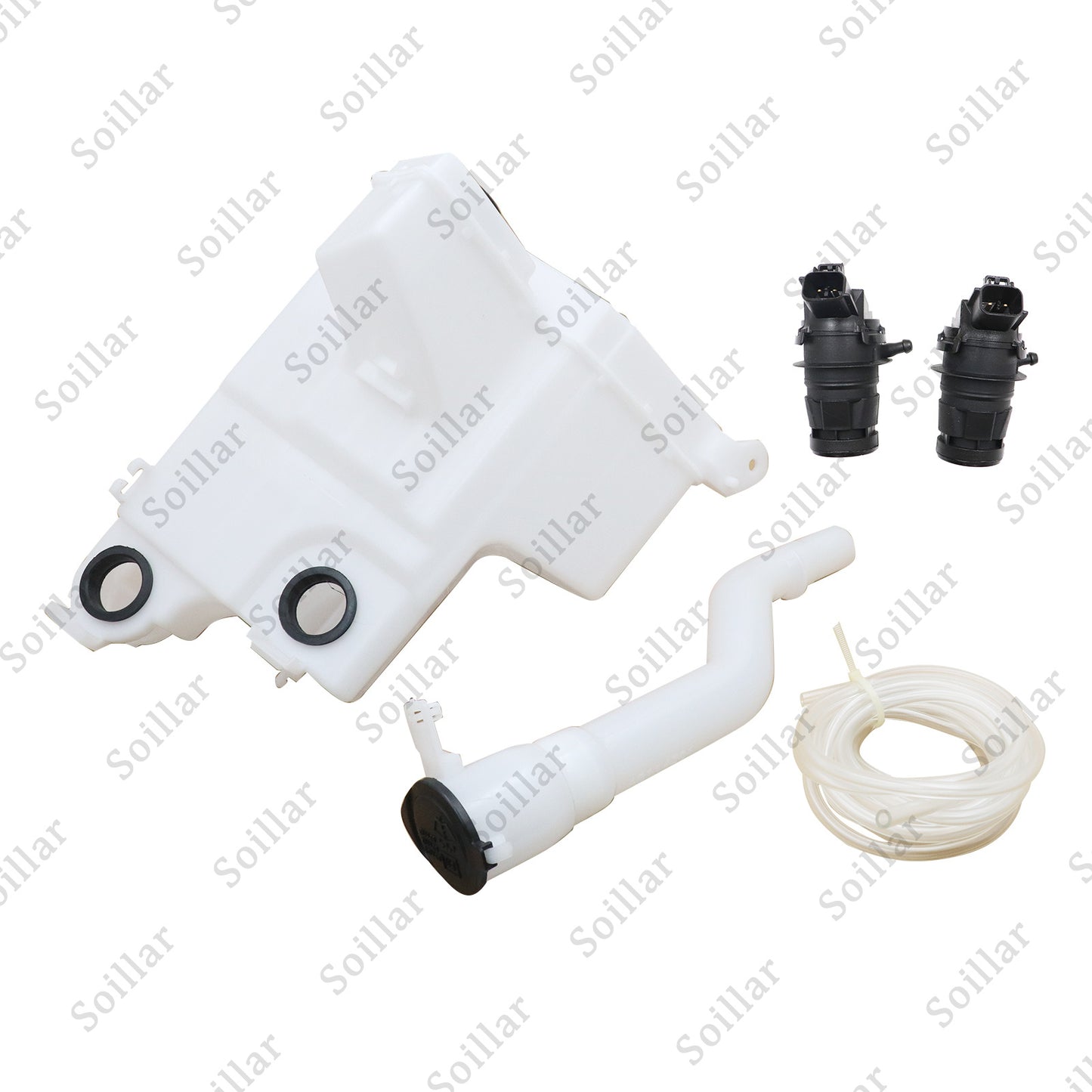 Windshield Washer Reservoir Tank W/2 Pumps&Tube For Toyota FJ Cruiser 10-14 4.0L