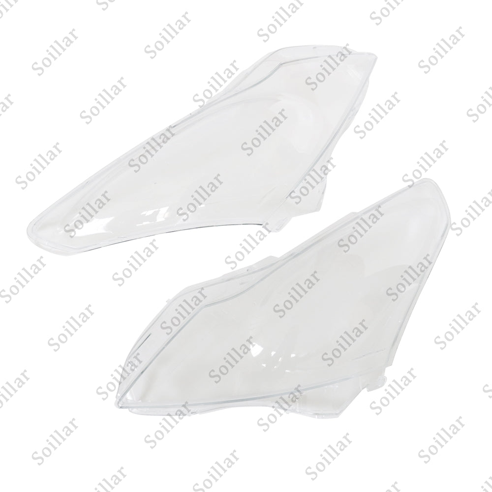Pair Headlight Headlamp Lens Cover Fit Infiniti G37 G35 G25 Q40 Sedan 2010-2013