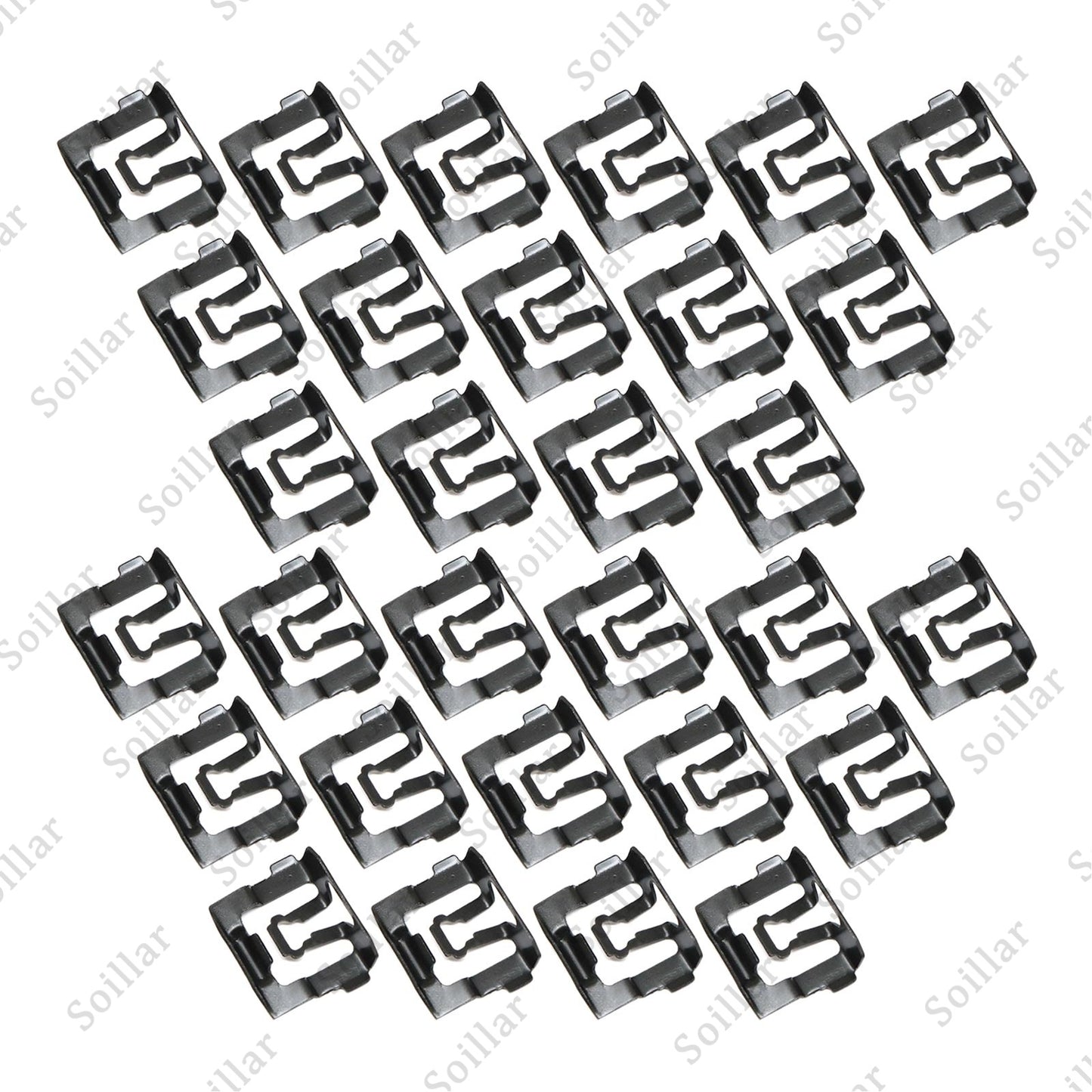 30X Windshield Trim Molding Clips For Ford F150 F250 F350 0269550 C5ZZ6543413-B