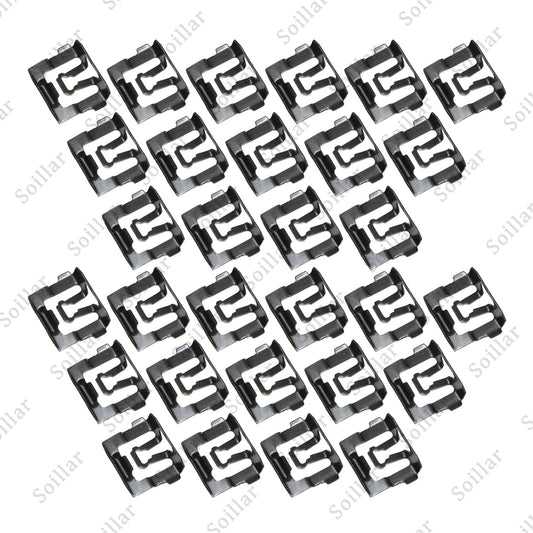 30X Windshield Trim Molding Clips For Ford F150 F250 F350 0269550 C5ZZ6543413-B