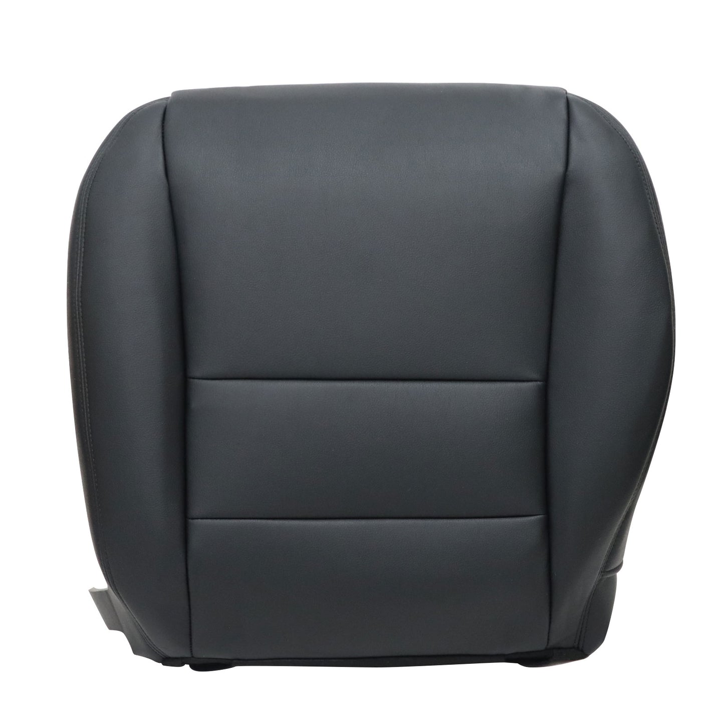 For 2003-2007 Honda Accord 4-Door Front Driver & Passenger Bottom & Top Leather Seat Cover Black