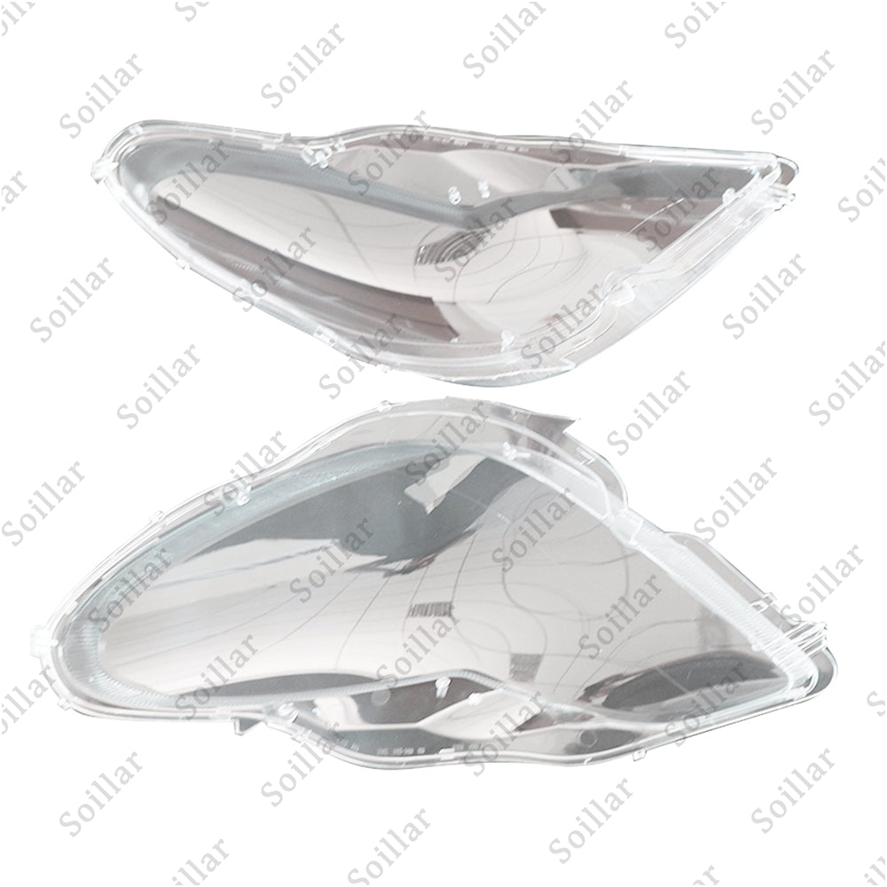 For 2006-2011 Mercedes Benz W219 CLS350 CLS500 CLS550 2Pcs Headlight Lens Cover