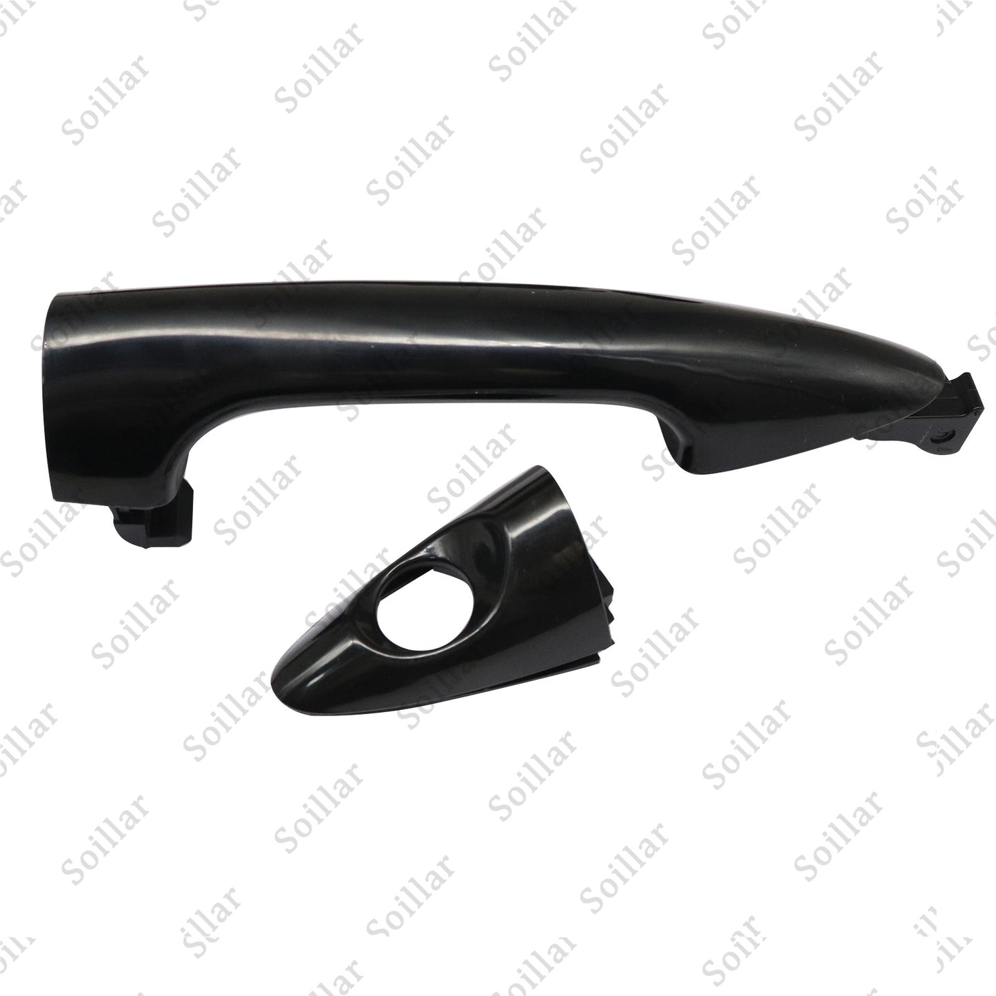 4X Exterior Door Handle Front Rear Left Right For Hyundai Accent 2012-2017