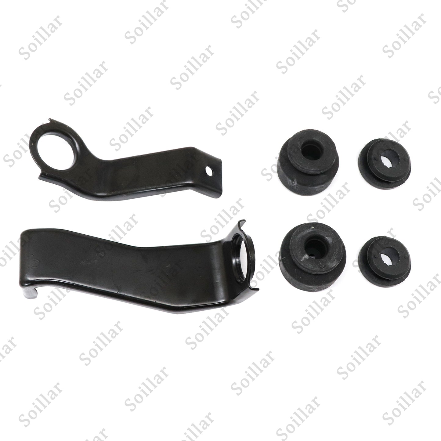 1 Set For Honda Civic 2016-2021 Stay Inter-Cooler Bracket & Bushing Upper Lower