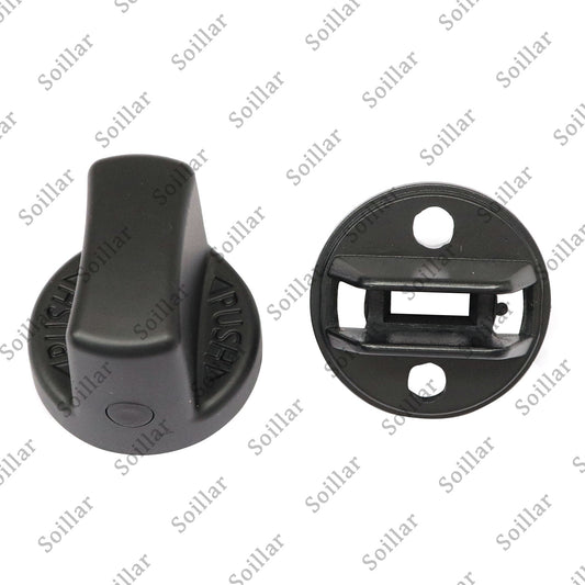 Keyless Ignition Start Switch Knob Cap & Insert For Mitsubishi Lancer 2008-2017