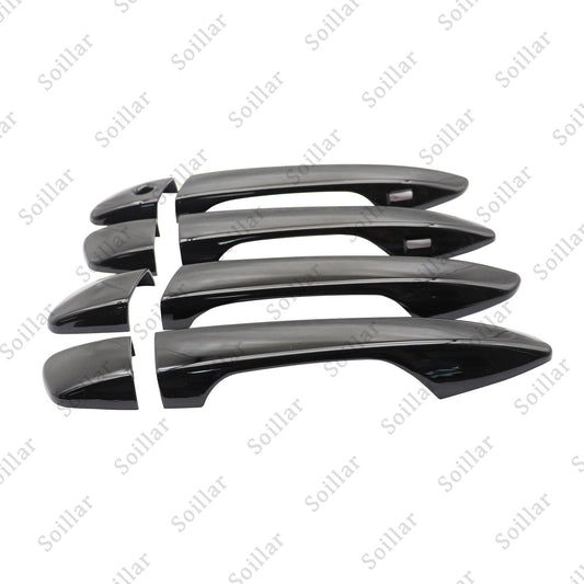 For 2014-2022 LEXUS IS 13 14-2020 GS GLOSS BLACK Door Handle COVERS W/2 SMT KH