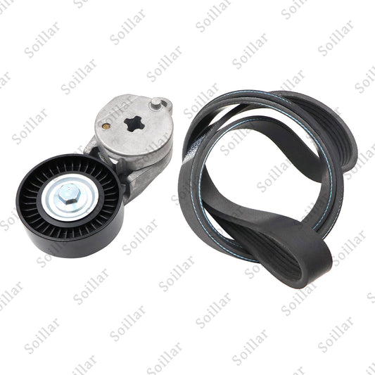 New Engine Accessory Drive Belt Tensioner&Belt Fit Toyota Camry 2.5L 2012-2017