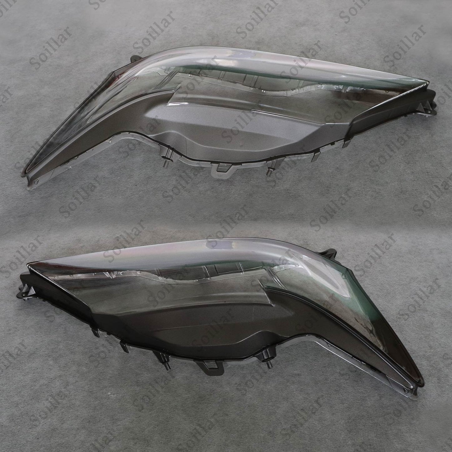 Pair For 2013-2015 Lexus GS350 GS450h Headlight Lens Clear Headlamp Cover LH&RH