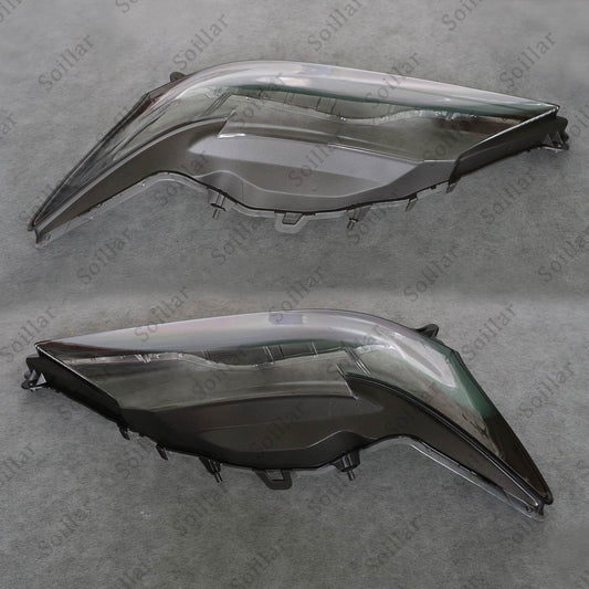Pair For 2013-2015 Lexus GS350 GS450h Headlight Lens Clear Headlamp Cover LH&RH