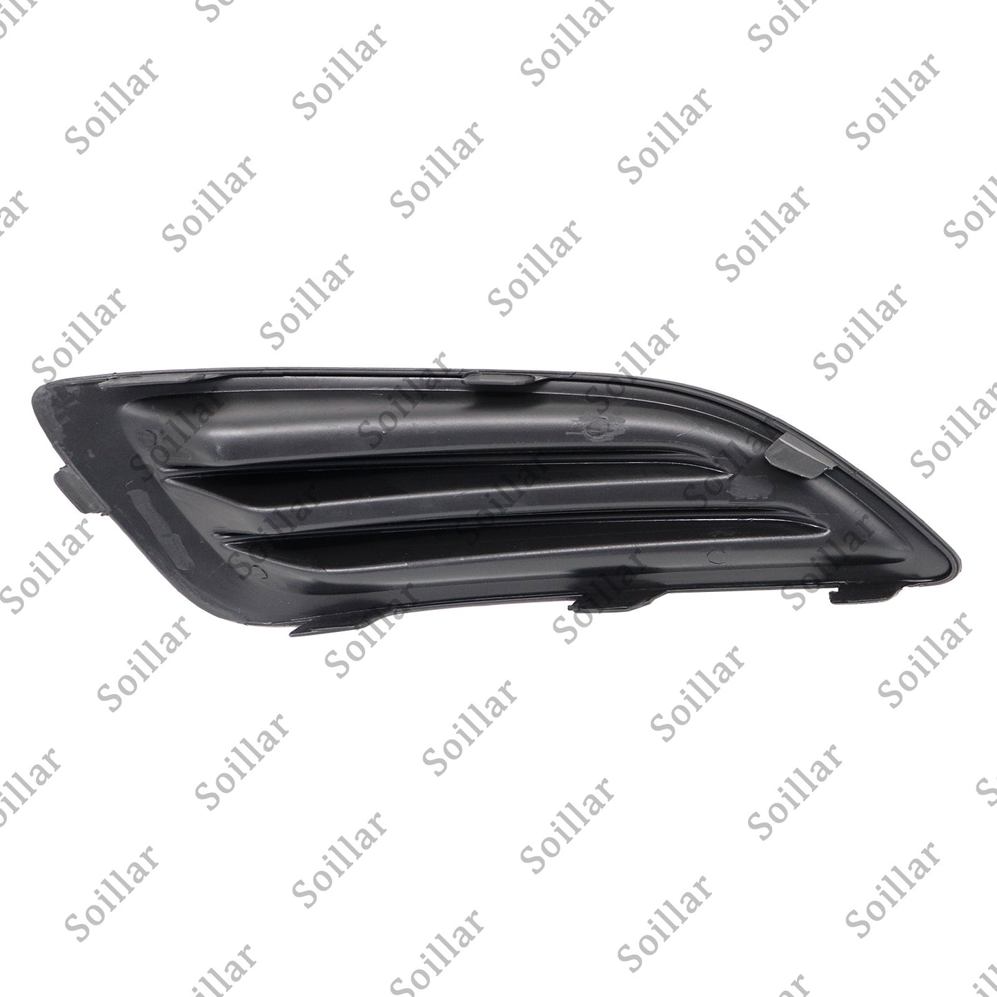 New Black Plastic Front Left+Right Fog Light Housings For 2014-2019 Ford Fiesta