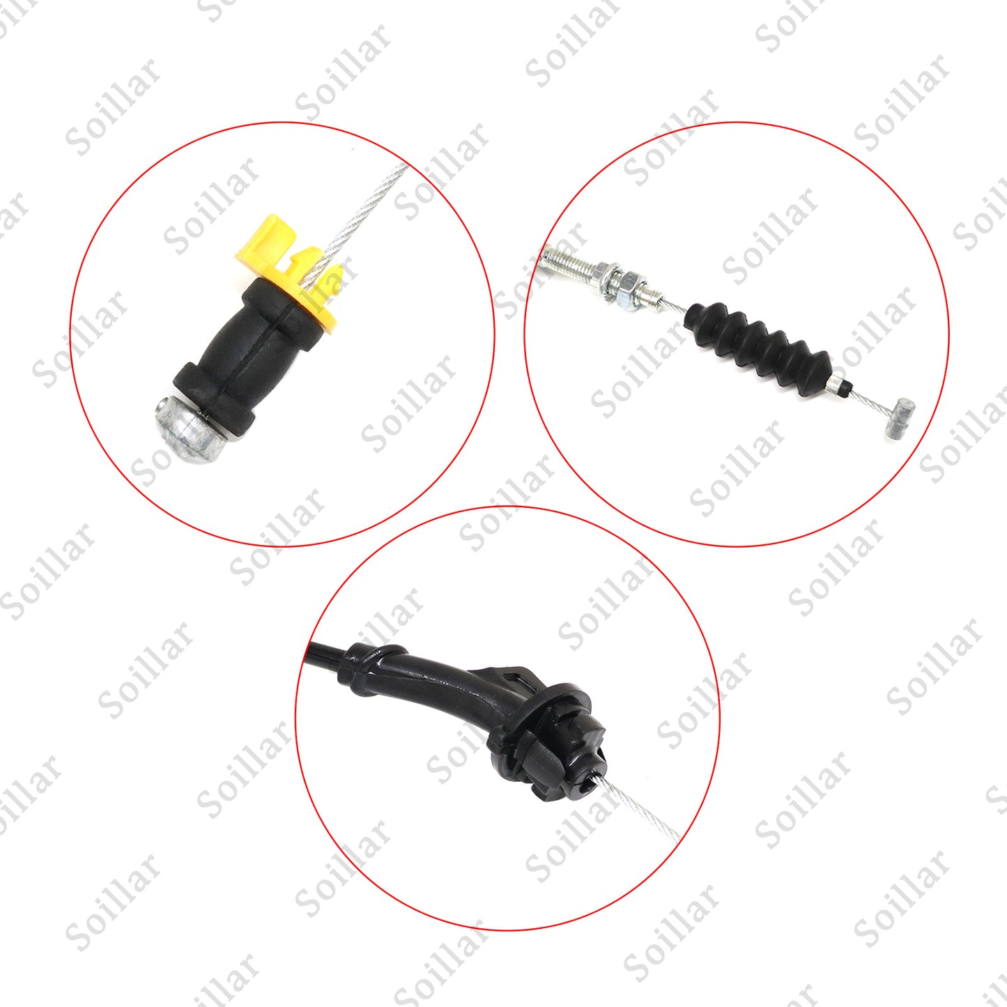1 Pcs Throttle Cable Wire Fits For 1989-1991 Honda Civic Crx 17910-SH3-A91 New