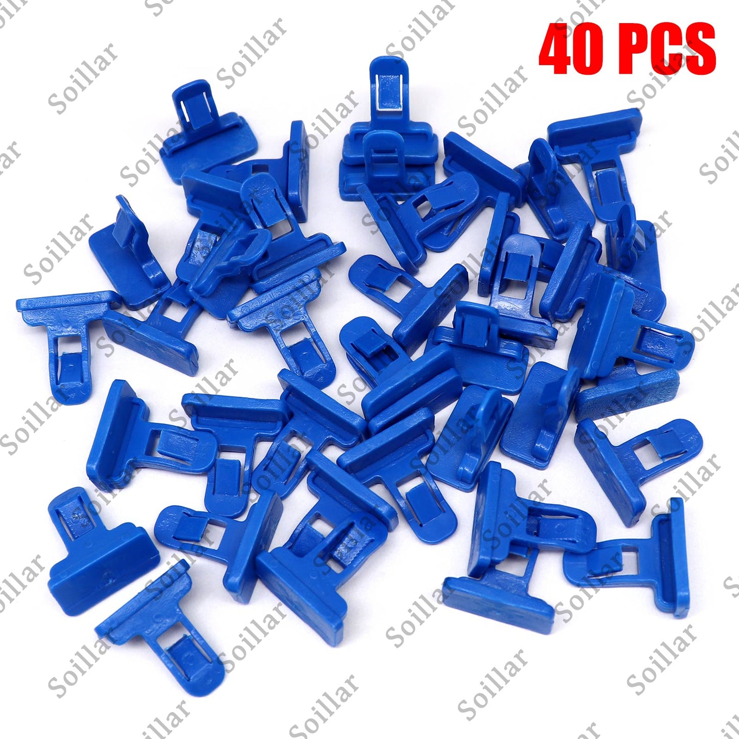 40Pack Bumper Moulding Clips Retainer Fastener For Toyota Replaces 75392-35200 A