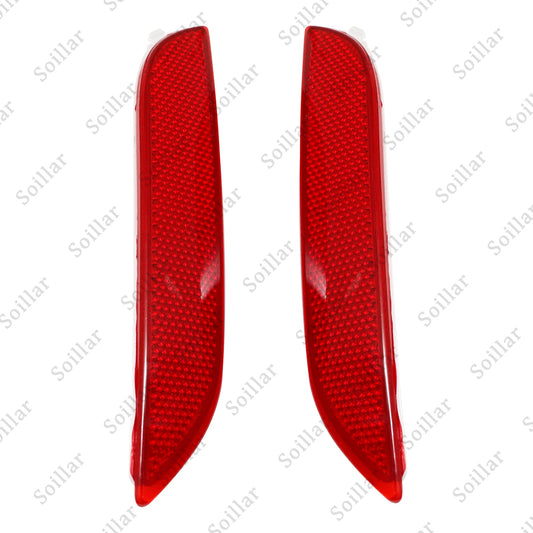 Rear Bumper Reflector Lights Left + Right For Toyota Camry 2018 2019 2020 2021
