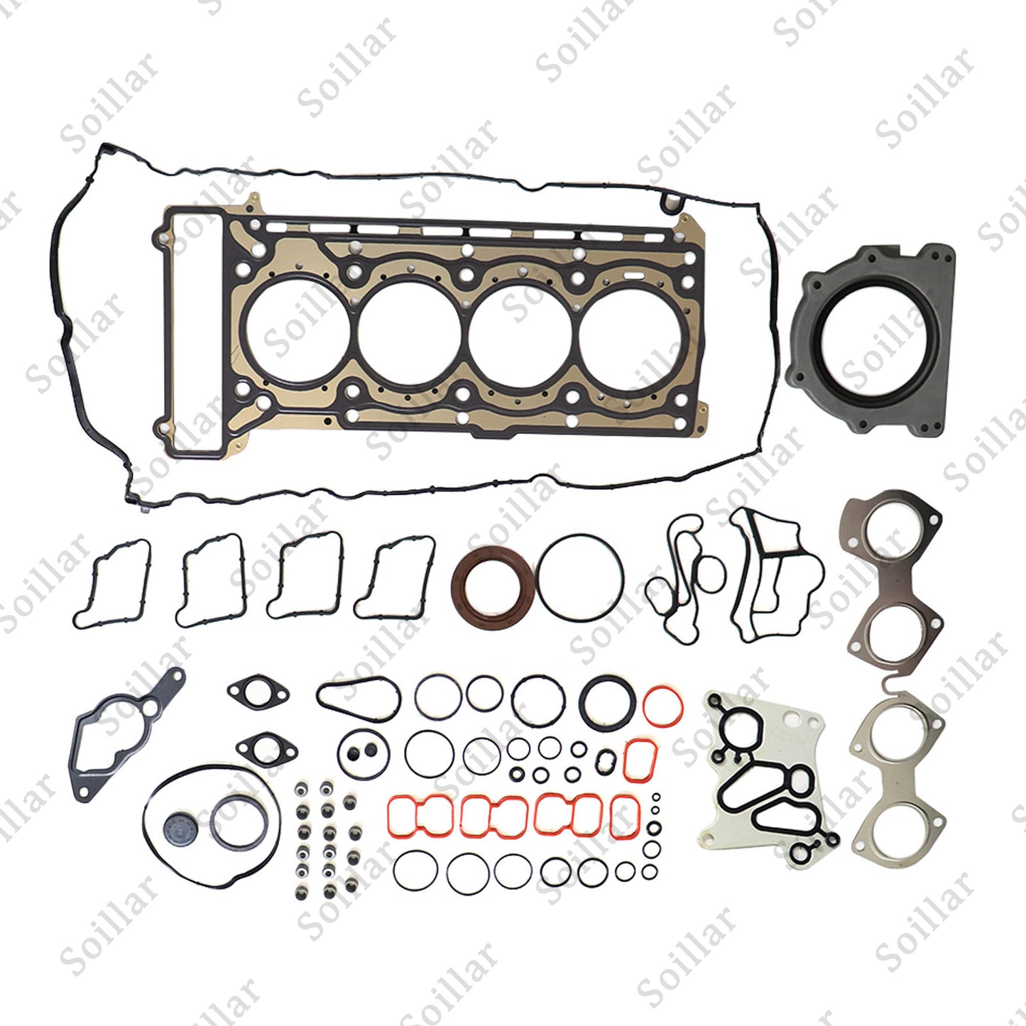 Engine Rebuild Overhaul Gasket Seals Kit For 1.8T Mercedes-Benz M271 W204 W212