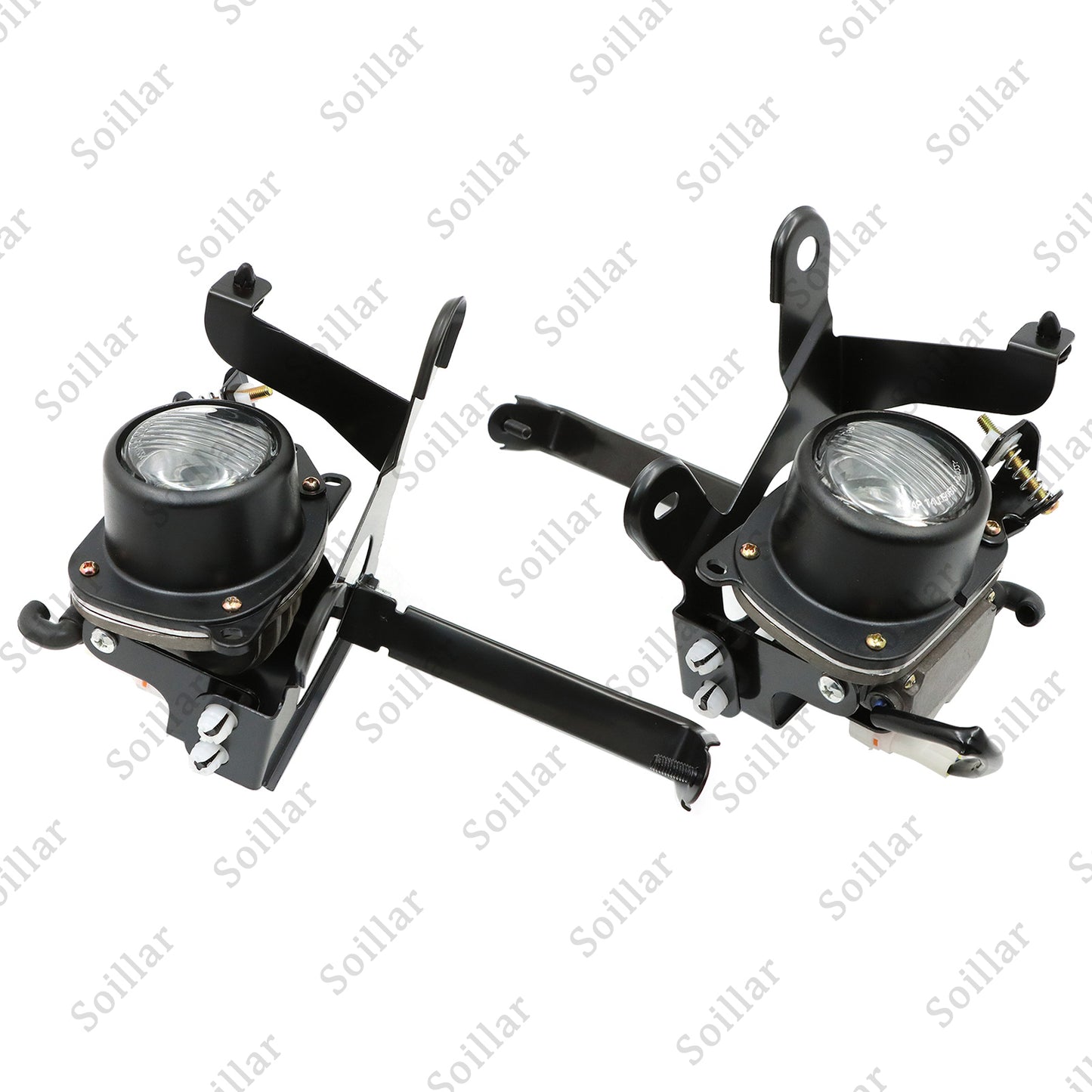 Pair Clear Lens Fog Light w/ Bulbs For 1999-2002 Toyota 4Runner Left & Right New