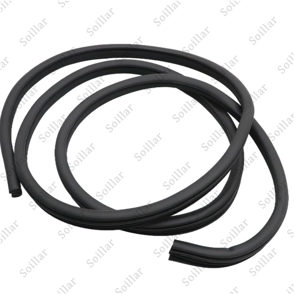 Rubber/Velvet Door Seal Edge Protector Weatherstrip Fit BMW E90 3-Series 05-11