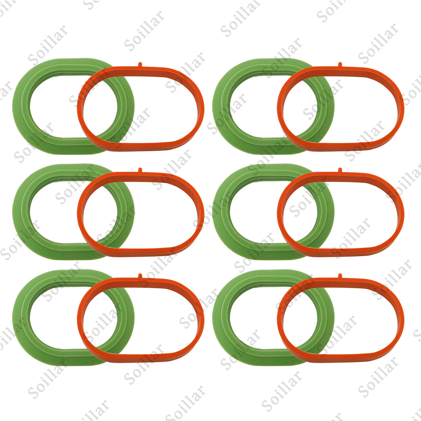 For 2012-2018 Mercedes-Benz E350 C350 C300 E400 3.5L Intake Manifold Gasket Set