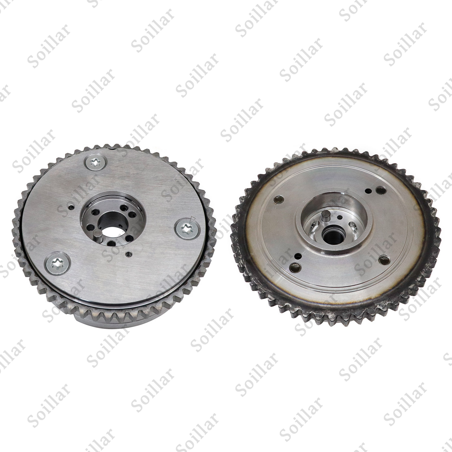 New Engine Exhaust & Intake CVVT Camshaft Gear Fits Elantra 2017-2020 Kona 2.0L