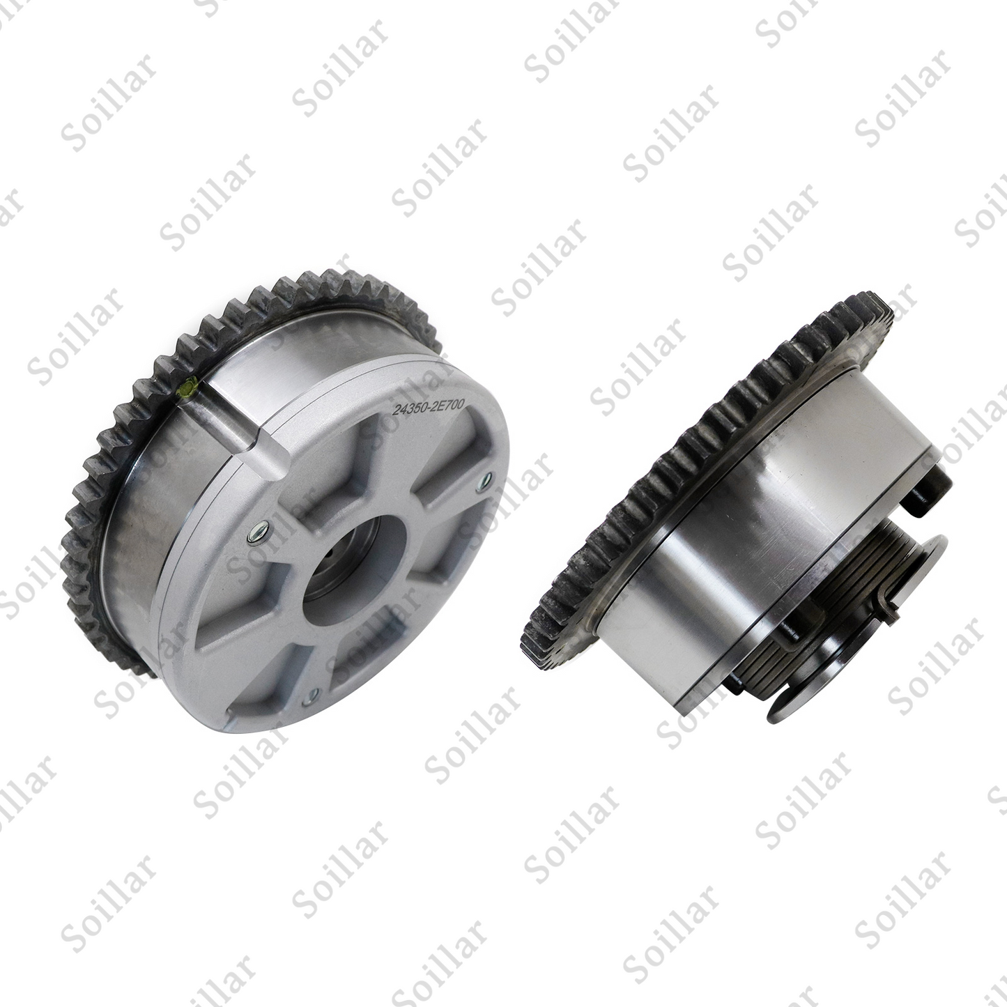 New Engine Exhaust & Intake CVVT Camshaft Gear Fits Elantra 2017-2020 Kona 2.0L