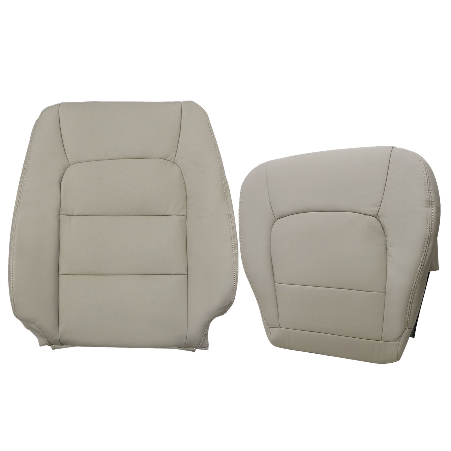 For 1998-2007 Lexus LX470 Replacement Driver Bottom & Top Leather Seat Cover Tan