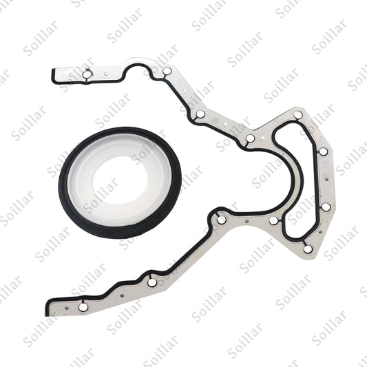 Rear Main Seal Block Cover Gasket Kit For BS40640 JV1657 LS 4.8 5.3 6.0L LS2 LS3