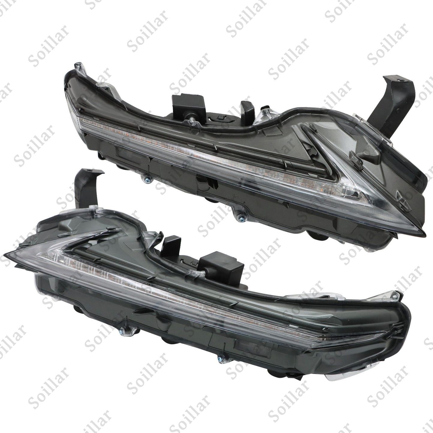 2X For 2015-2021 Lexus F-Sport NX200t NX300h LED DRL Turn Signal Fog Light Pair