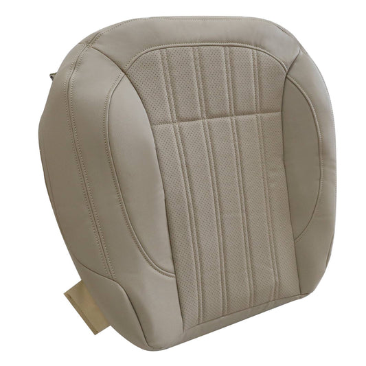 For 2013-2016 Mercedes Benz GL350 GL450 Front Driver Bottom Leather Seat Cover Tan