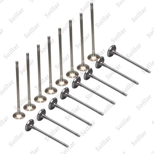 Exhaust Intake Valves For BMW Mini 118i Cooper S F20 F30 R55 R56 N13 N18 1.6T