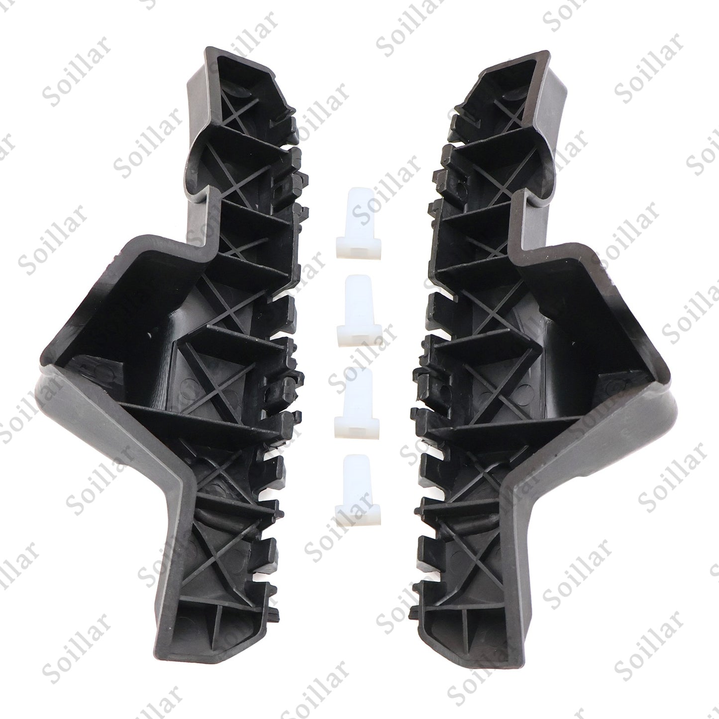 FRONT Bumper Bracket Retainer Upper Right + Left fits Hyundai Accent 2018-2022