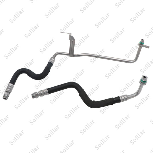 Transmission Oil Cooler Lines 8K0317825R 8K0317826R For 09-17 Audi A4 A5 1.8 2.0