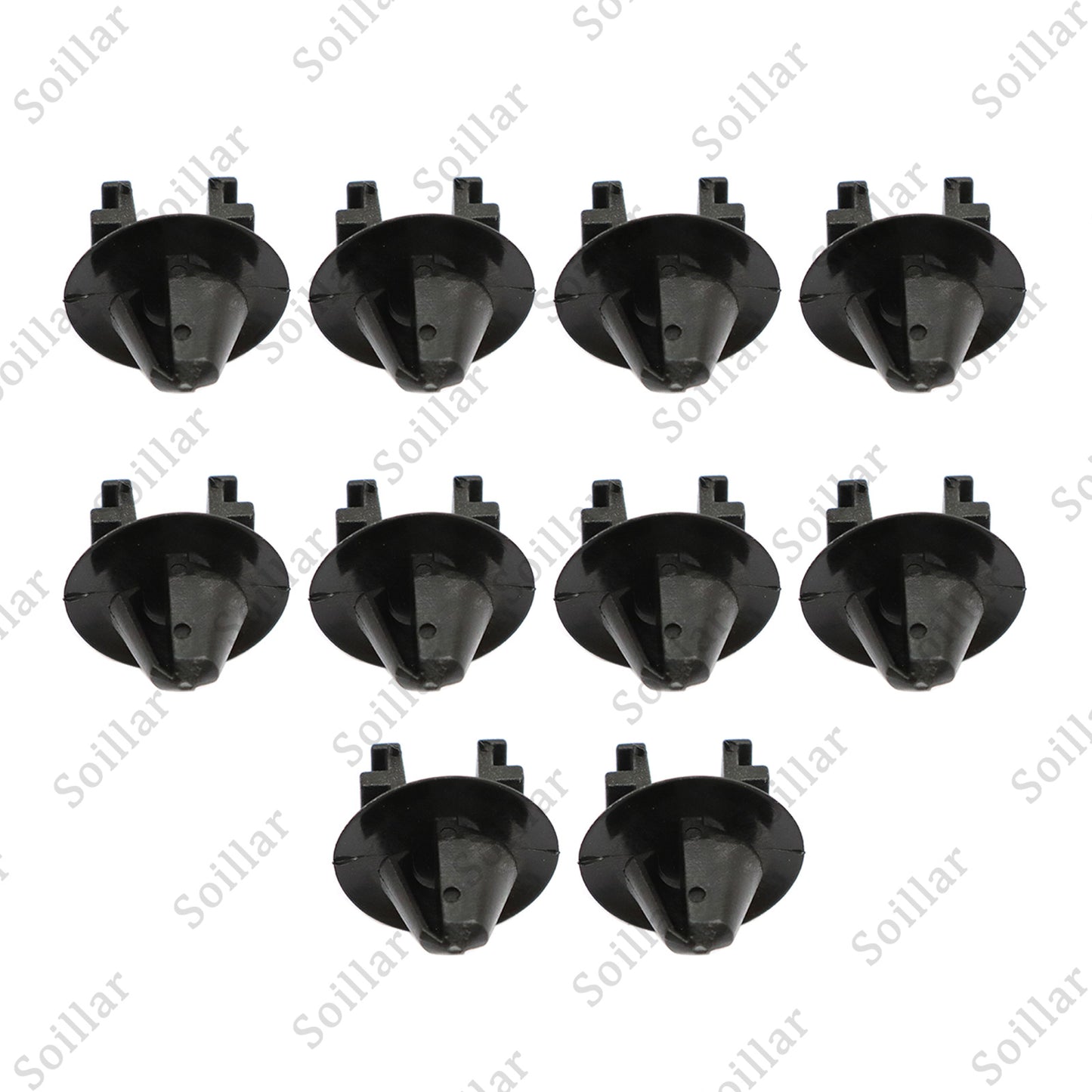 10Pcs Cowl Panel Grille Retainer Clips W708771-S300 For Ford F-150 Super Duty