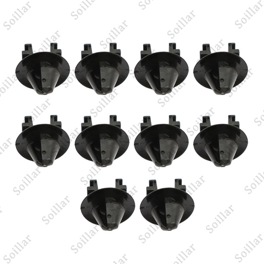 10Pcs Cowl Panel Grille Retainer Clips W708771-S300 For Ford F-150 Super Duty