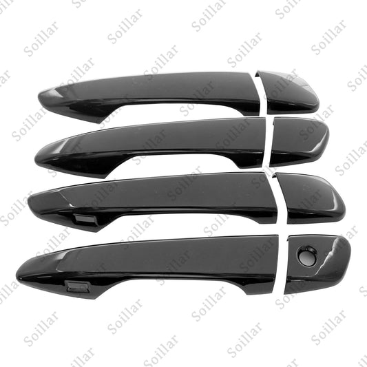 For 2014-2022 LEXUS IS 13 14-2020 GS GLOSS BLACK Door Handle COVERS W/2 SMT KH